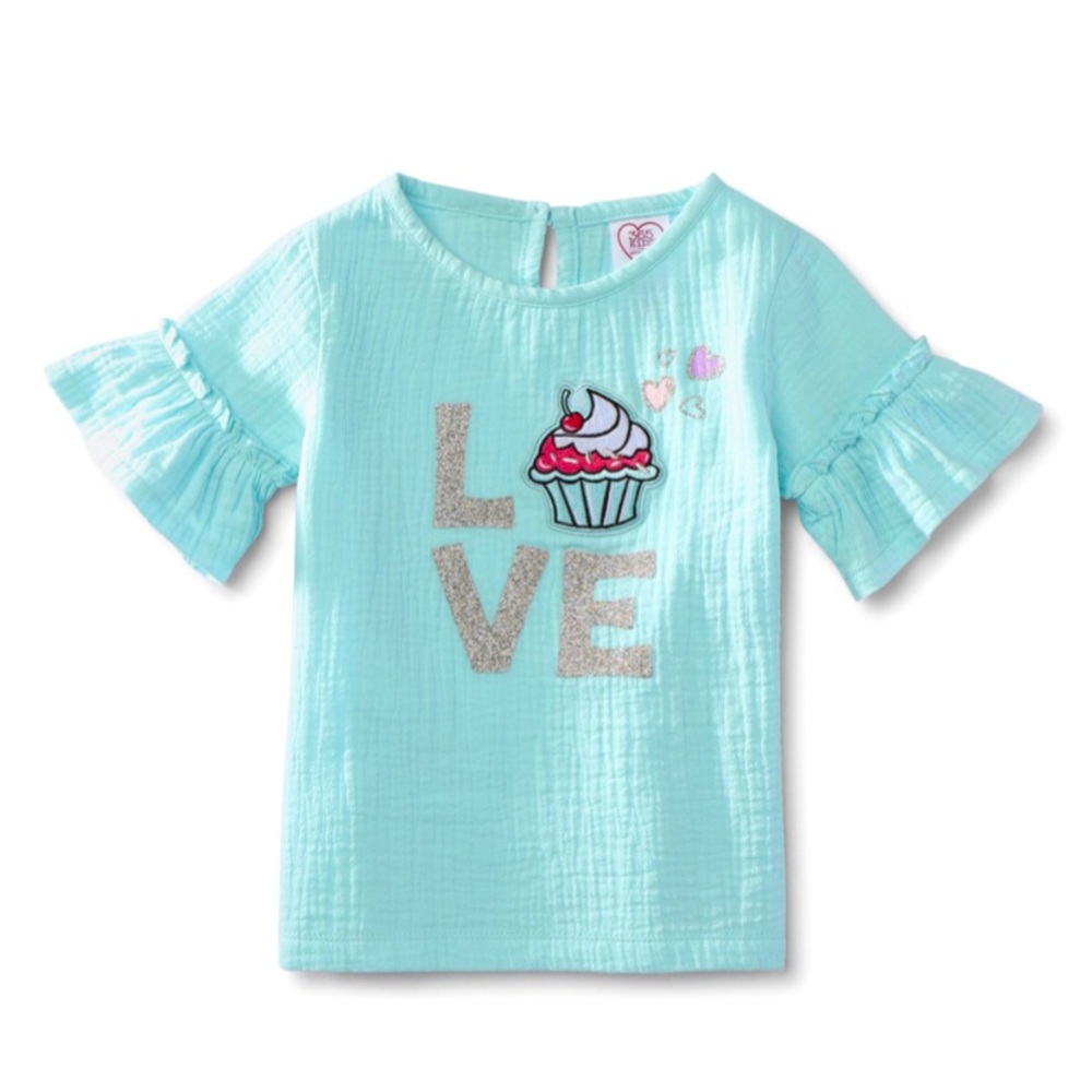 365 KIDS FROM GARANIMALS love muffin girl’s top